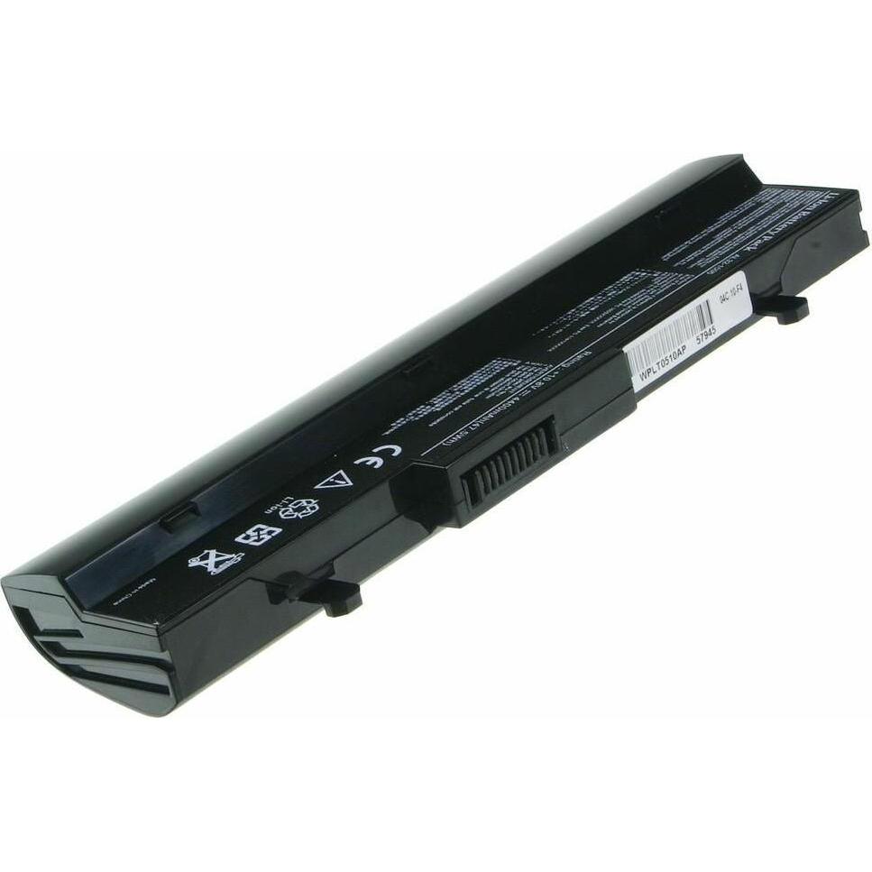 CoreParts Laptop Battery For Asus (9 Zellen, 6600 mAh), Notebook Akku, Schwarz