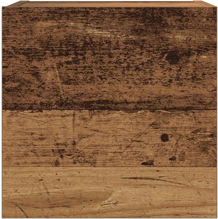 Actual product image VidaXL 7-tlg. TV-Schrank-Set Wandmontage Altholz-Optik Holzwerkstoff (100 x 30 x 30 cm)