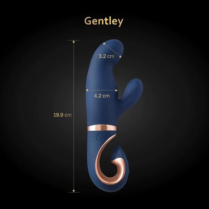 Actual product image Gvibe Soft G-Spot Vibe Caribbean Blue
