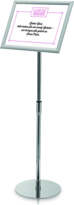 Actual product image Deflecto Floor Stand with snap frame, A3 (A3)