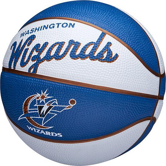 Actual product image Wilson Nba Team Retro Basketball Mini What Wizards (3)