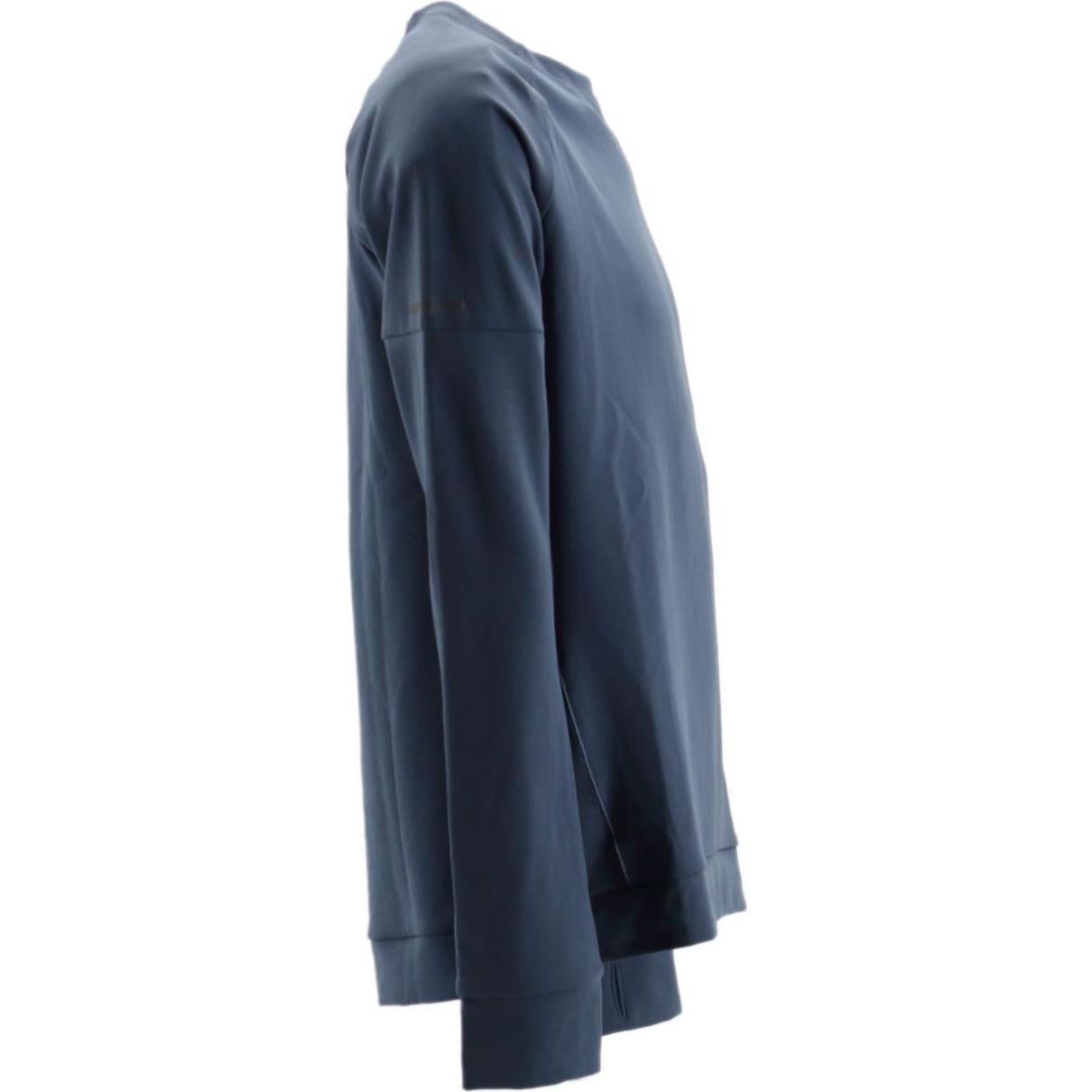 Thumbnail - adidas, Herren, Sportshirt, Running Runr Cru Sweatshirt Pullover Laufshirt Longsleeve (S), Blau, S