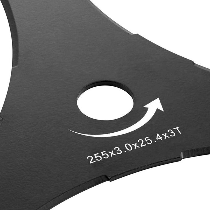 Actual product image DeWalt Ø 25cm Dickichtmesser für DCM571 Akku Motorsense 3Flügel (Weed whacker, Lawn mower blades + replacement blades garden machinery)