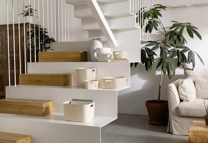 Actual product image GCS Curver Softex storage basket S 4L chalk white (19.40 cm, 1x)