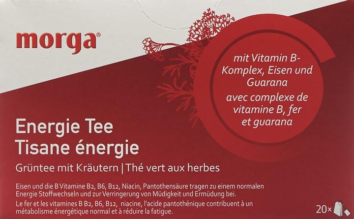 Immagine prodotto Morga Tè energetico 20 bustine (36 g)