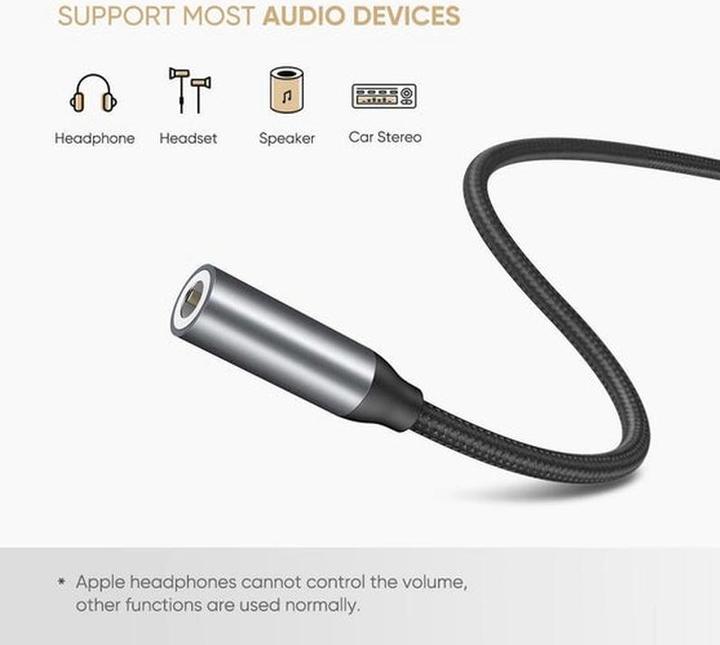 Produktbild Ugreen USB-C zu 3.5mm Buchse Adapter (USB Typ C, 3.5mm Buchse)