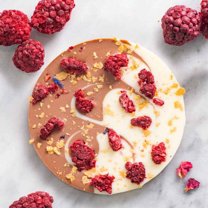 Produktbild miniSchoggi Runde Schokoladen-Giessform (9 cm)