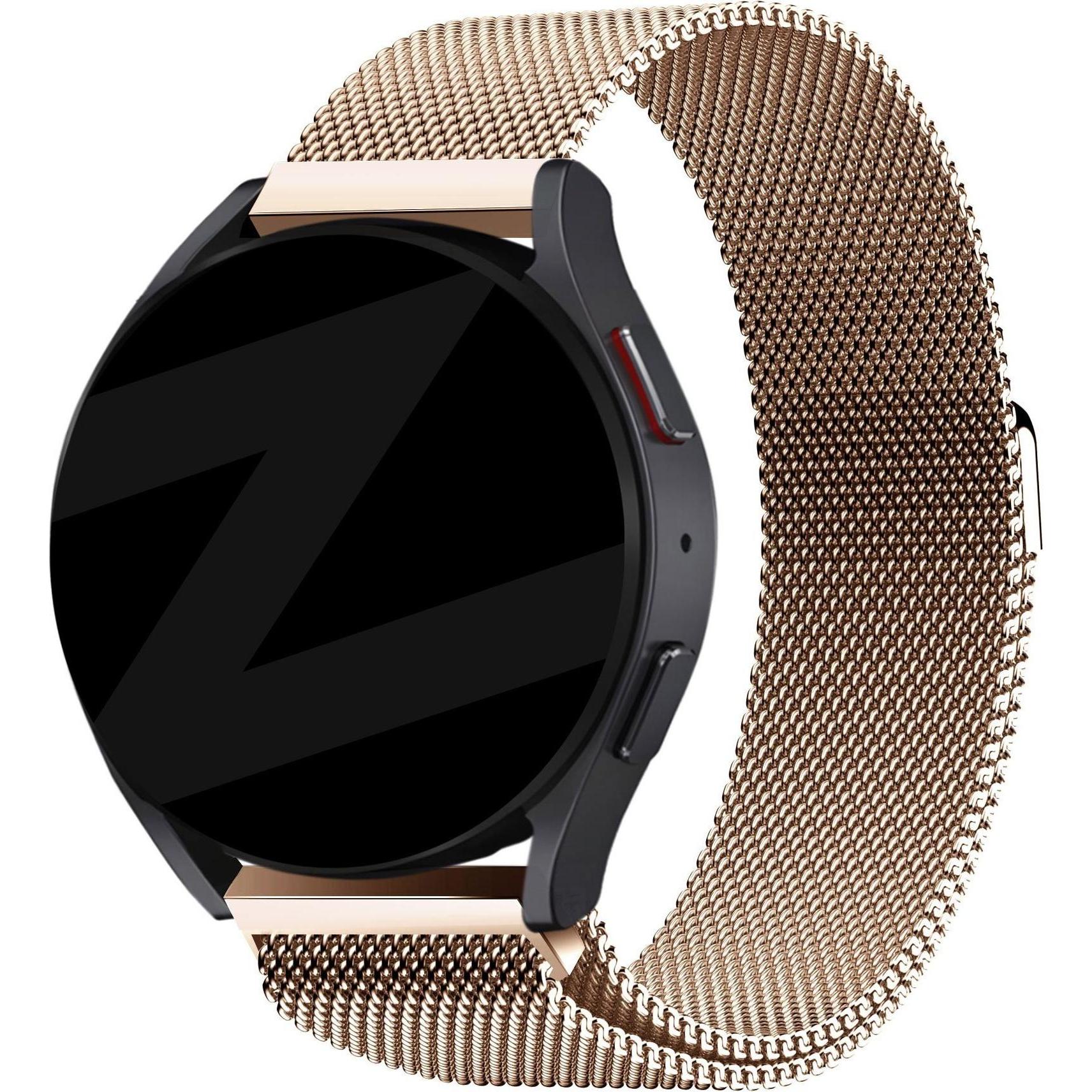 Thumbnail - Bandz Armband, Uhrenarmband, Rosa, Gold