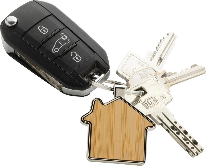 Actual product image Xd Collection House Zinc Alloy Keyring