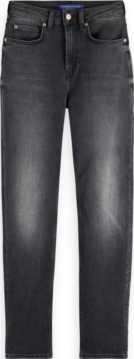 Scotch & Soda CORE HIGH FIVE SLIM SUPER STRETCH JEANS BLACK NIGHT Dames Jeans - Maat 27-34 (27, 34)