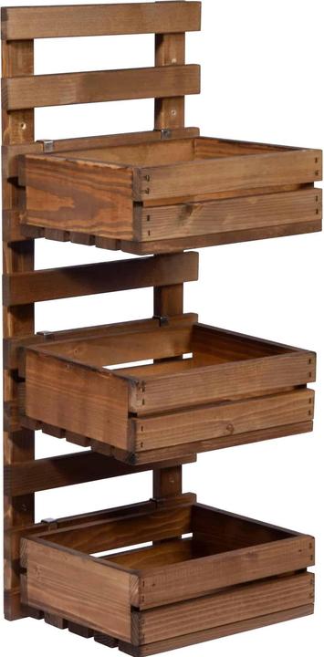 Image du produit Dobar 3-stufige Blumenleiter für die Wandmontage