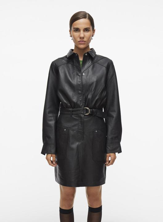 Produktbild Rouge Edit Kurze Lederkleid (42)