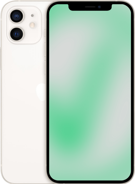 Produktbild Revendo iPhone 12 (128 GB, White, 6.10", 12 Mpx, SIM + eSIM, B / Sehr gut)