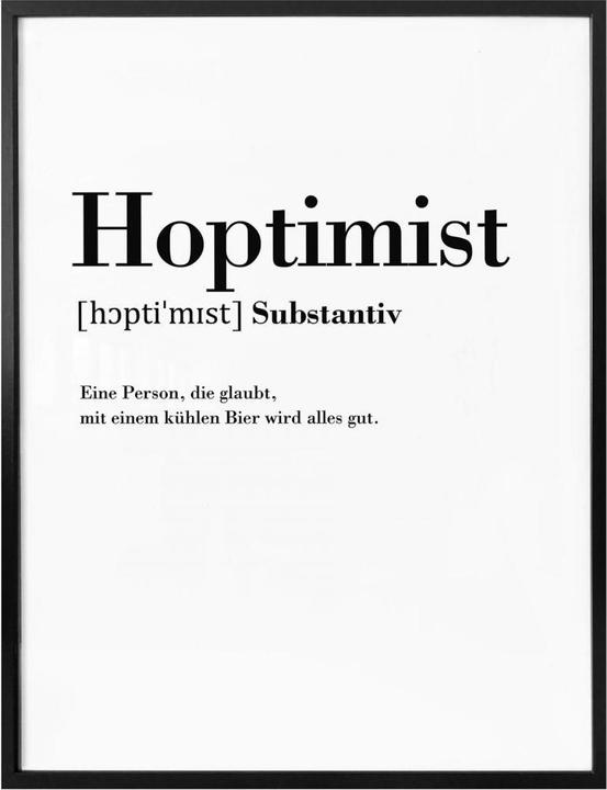 Image du produit Trenddeko Grammaire - Hoptimist (80 x 100 cm)