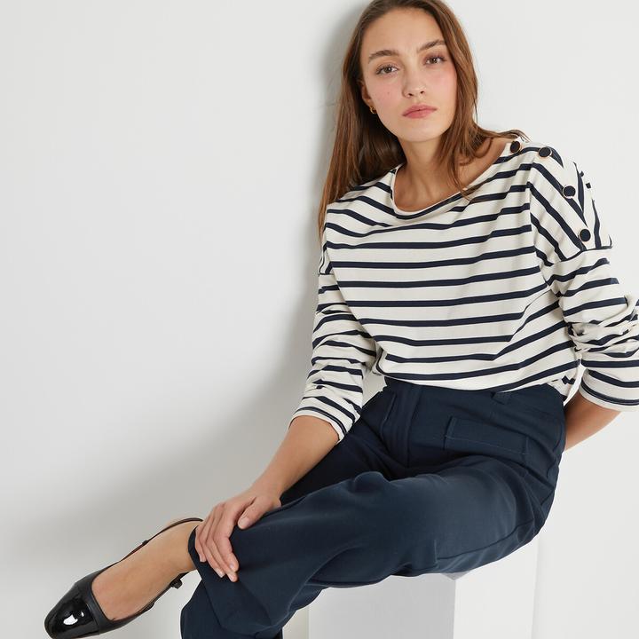 Produktbild La Redoute Collections Signature Matrosenshirt (XXL)