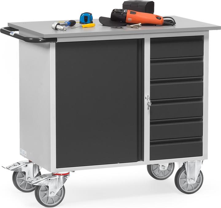 Produktbild Fetra Werkstattwagen 2450-7016 (6 x)
