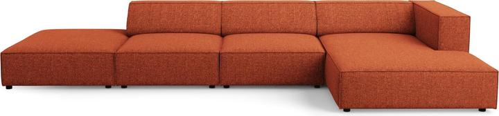 Actual product image Cosmopolitan Design Right Corner Sofa, "Arendal", 5 Seats, Terracotta, 341x166x70 Made in Europe (2 person sofa, 3-seater, 4-seater, Corner sofa)