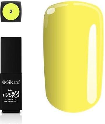 Immagine prodotto Silcare Flexy Hybrid Gel Hybrid Lacquer 02 (02, Smalto per unghie effetto gel)