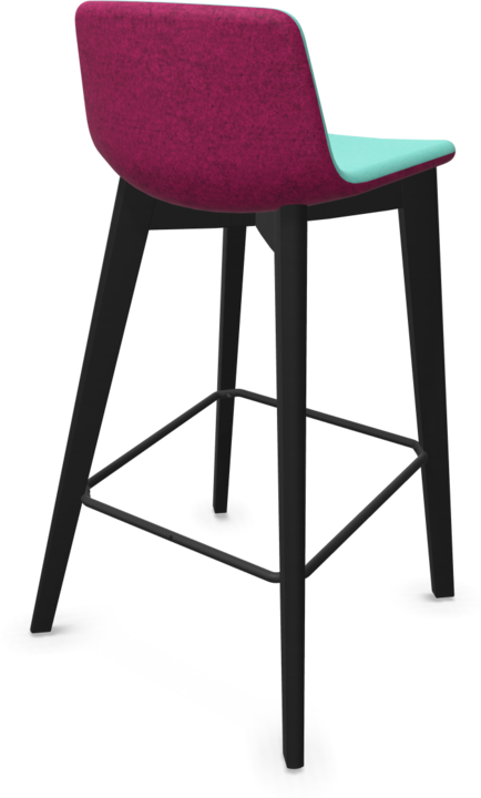 Mint, Black, Blackberry melange, Ash stained black
