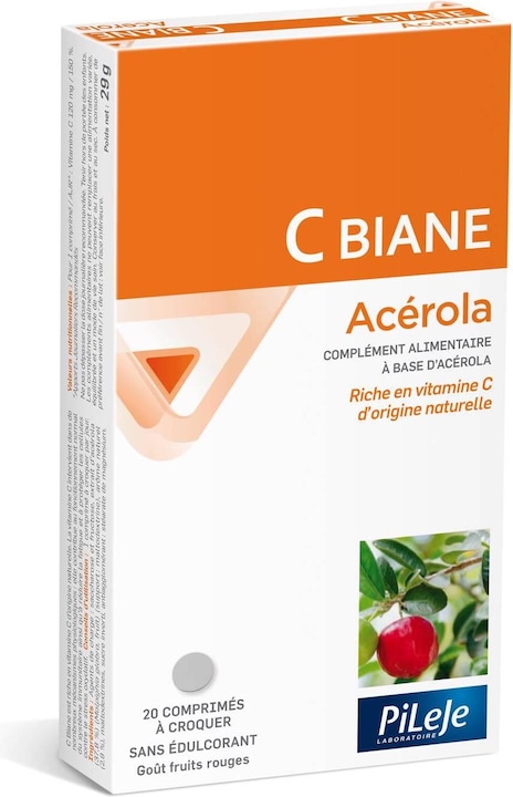 Immagine prodotto PiLeJe Acerola Tablette (20 Pezzo/i, Pillole, 44 g)