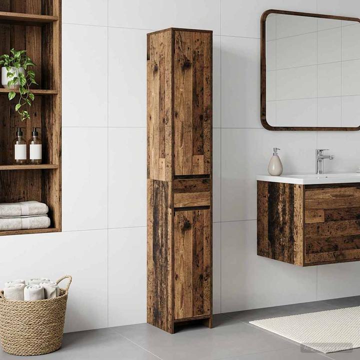 Produktbild vidaXL Badezimmerschrank (33 x 30 x 190 cm)