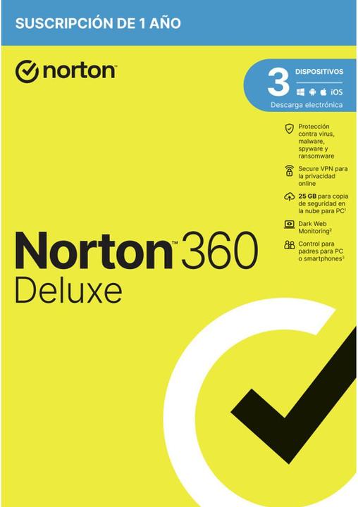 Produktbild Norton 360 Deluxe (1 User, 12 Monate)