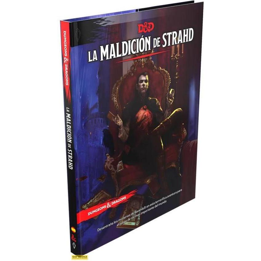Thumbnail - Wizards of the Coast Dungeons & Dragons RPG aventure La Maldición de Strahd *ESPAGNOL* (Spanisch)