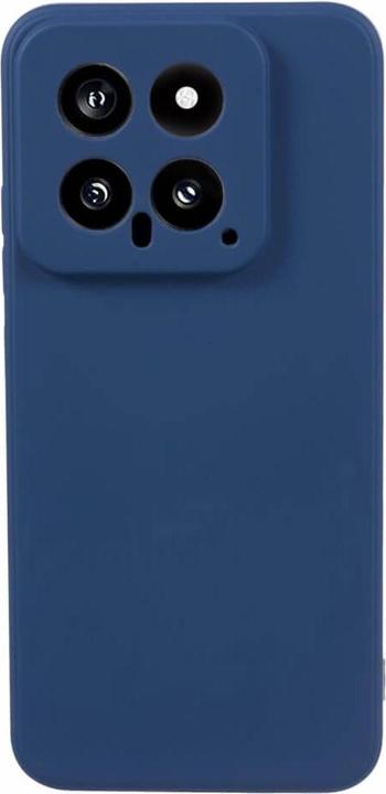 Image du produit Cover-Discount Xiaomi 14 - Housse en caoutchouc silicone bleu foncé (Xiaomi 14)