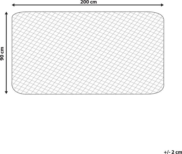 Actual product image Beliani Manaslu (90 x 200 cm)
