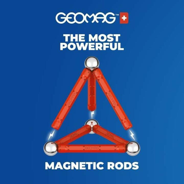 Produktbild Geomag Μαγνητικό Παιχνίδι Κατασκευών Classic Magnetic Geometry 24τμχ PF.510.281.00