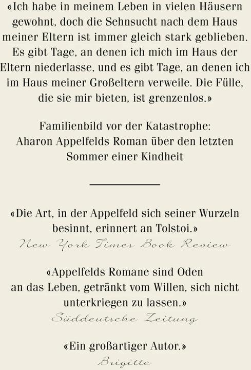 Produktbild Meine Eltern (Deutsch, Aharon Appelfeld, Mirjam Pressler, 2017)