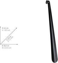 Produktbild Wenko Schuhlöffel Extra Lang Schwarz 58,5 cm Länge