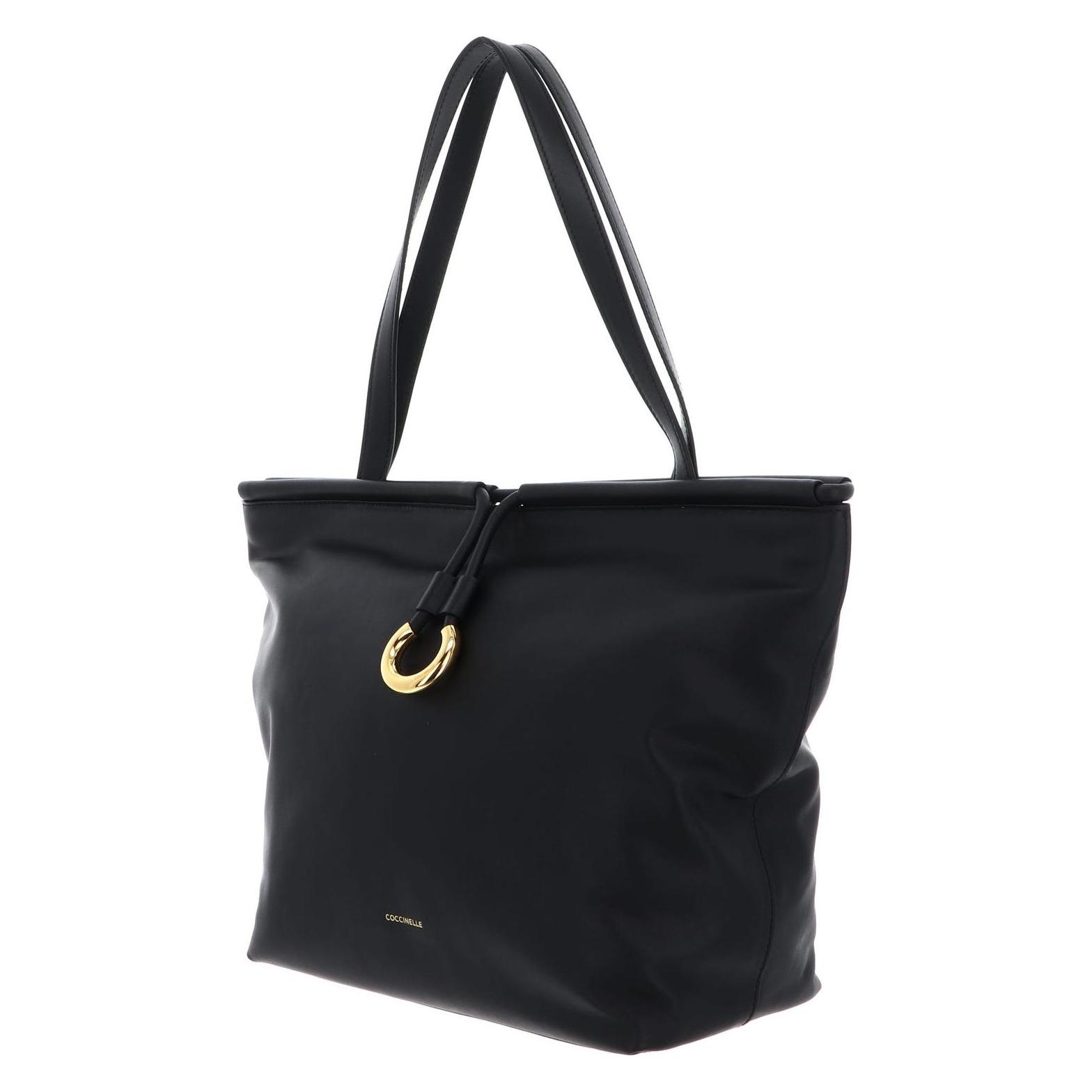 Coccinelle, Damen, Tasche, Elisbet Handbag Smooth Leather, Schwarz