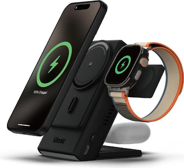 Immagine prodotto Vinnic AELLO PEAK Charging Dock (5000 mAh, 15 W, 15 Wh)