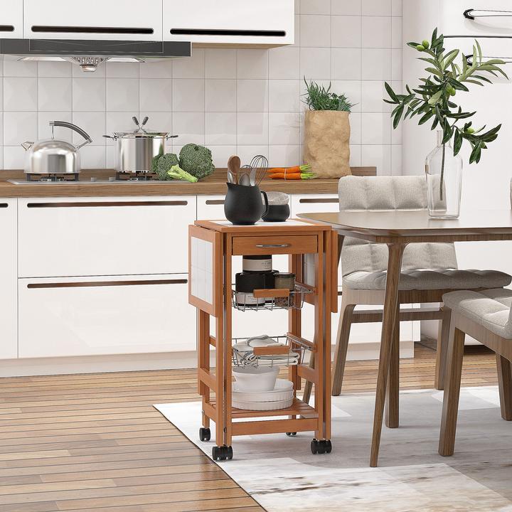 Actual product image Homcom Kitchen trolley
