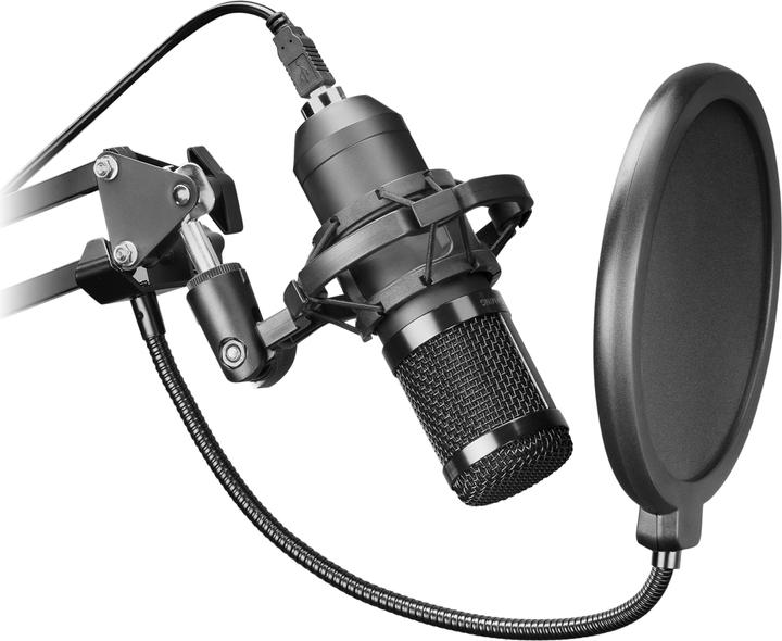 Image du produit Mars Gaming Microphone MMicPro avec bras de montage (Noir)