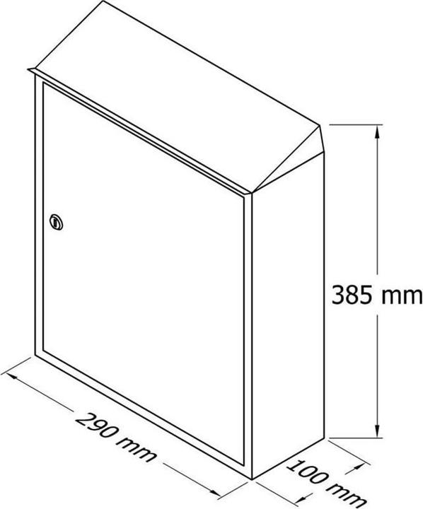 Produktbild Haushalt Mailboxpd900 Copper Color