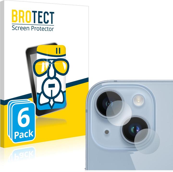 Produktbild BROTECT AirGlass Panzerglasfolie (6 Stück, Apple iPhone 14)