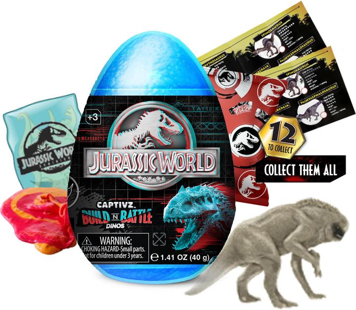 Jurassic World - Slime Egg Science Gone Wrong Asst. (969-02473)