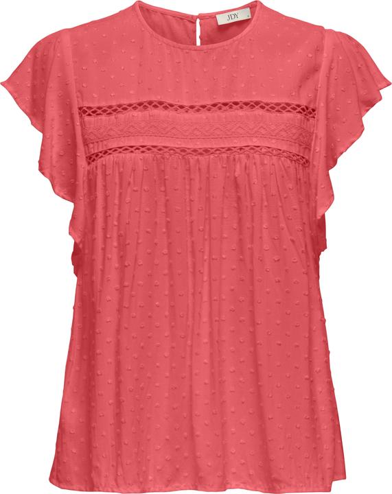 Image du produit JdY Locker geschnitten V-Ausschnitt Voluminöser Armschnitt Top Top (L)