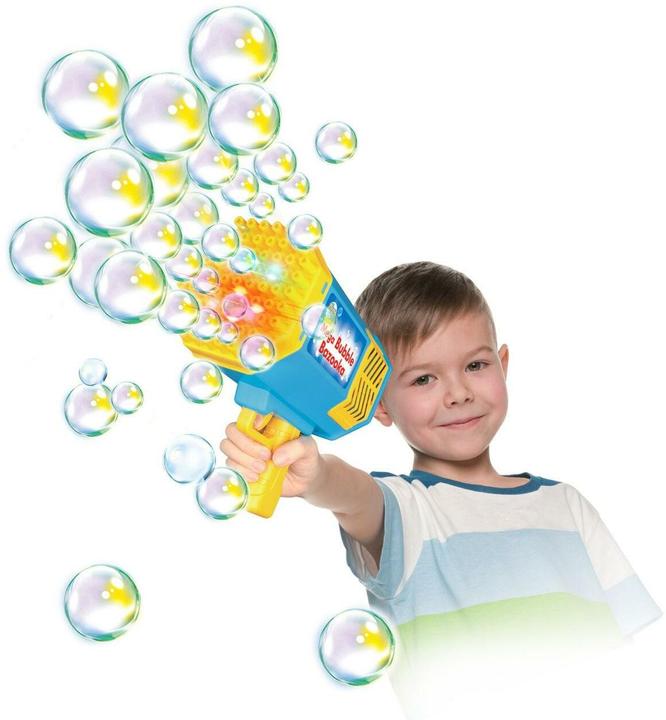 Actual product image Magic Bubble Mega Bazooka Bubble Machine