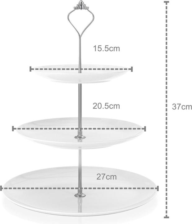 Produktbild Intirilife Tortenständer 3 stöckig