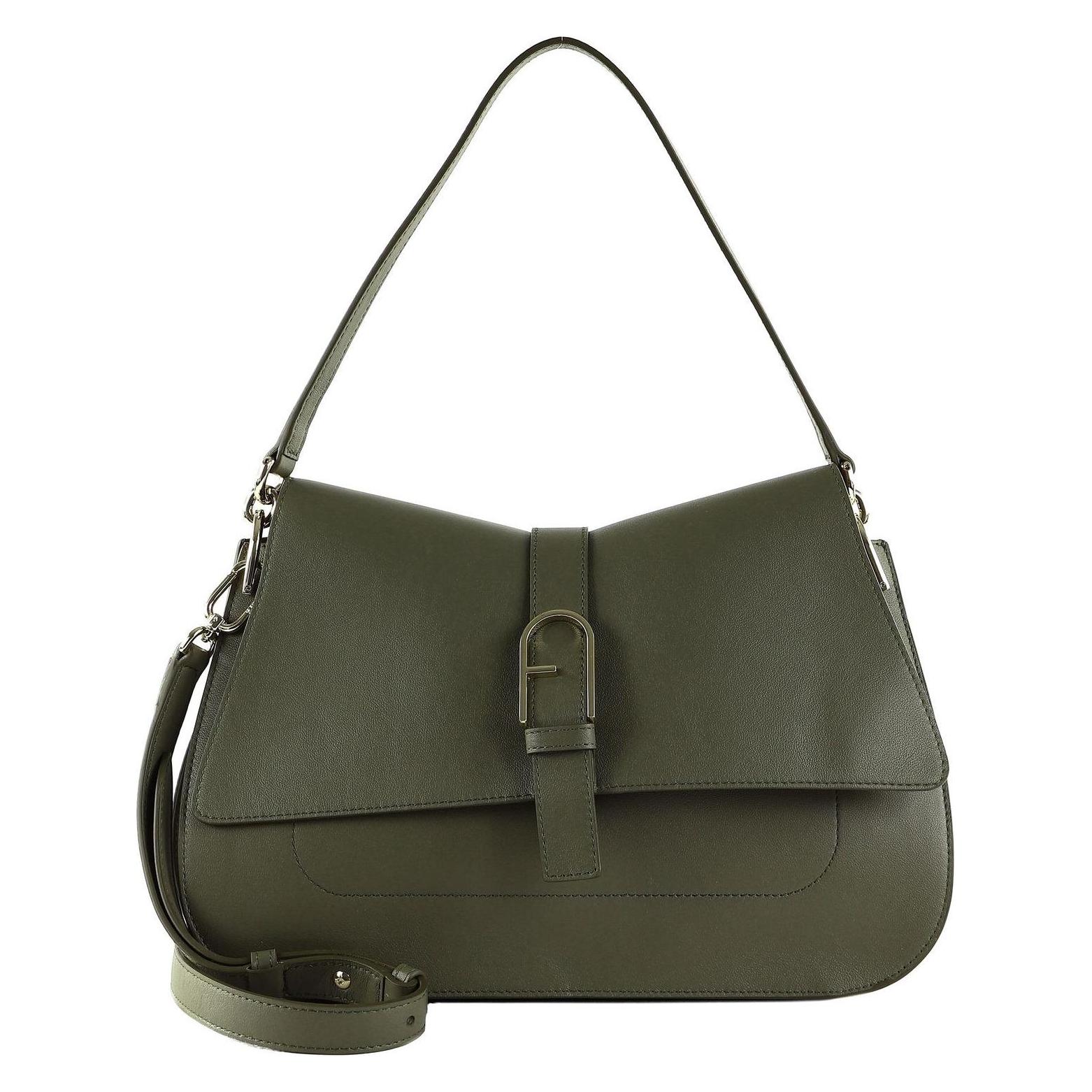 Furla, Damen, Handtasche, Flow Top Handle, Grün