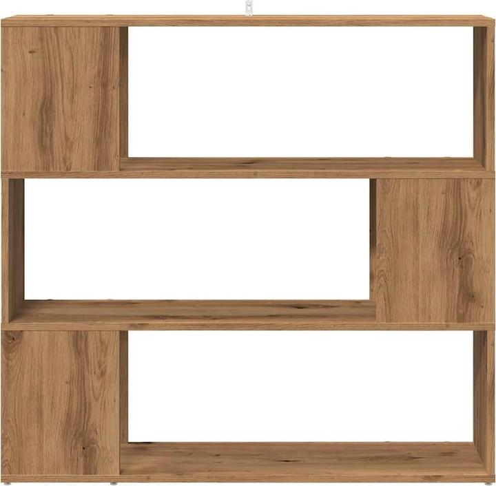 Image du produit vidaXL Bücherregal/Raumteiler Artisan-Eiche 100x24x94 cm (100 x 24 x 94 cm)