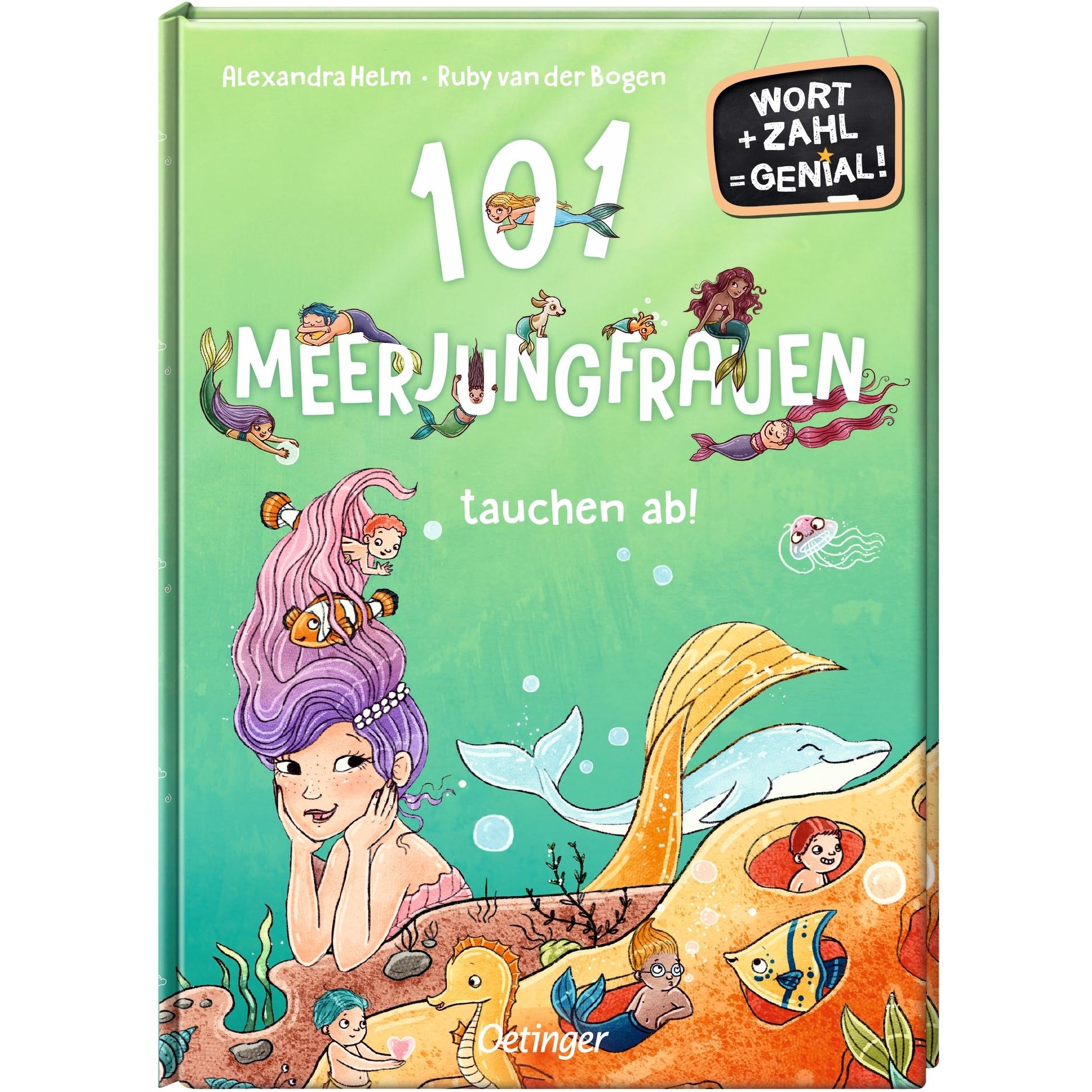 Thumbnail - 101 Meerjungfrauen tauchen ab!, Kinderbücher von Ruby van der Bogen
