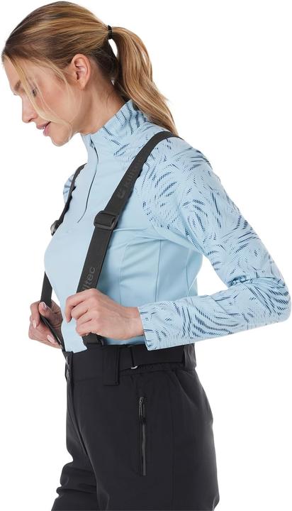 Image du produit Killtec Pantalon fonctionnel/de ski pour femme avec bretelles amovibles, protection des bords et jupe (40)