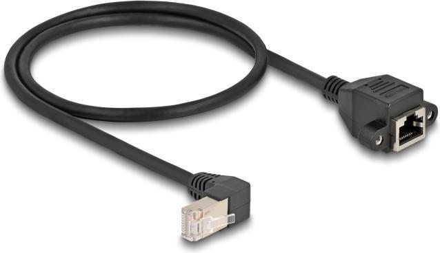 Actual product image Delock Network extension cable S/FTP plug RJ45 connector (S/FTP, CAT6a, 0.50 m)