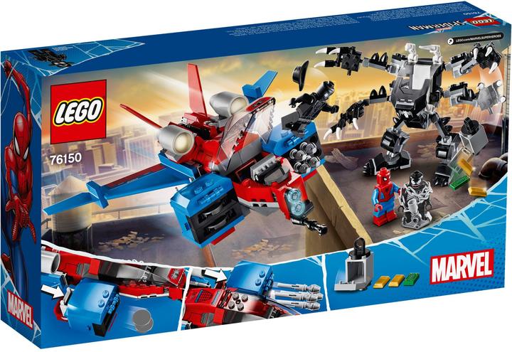 Immagine prodotto LEGO Spiderjet vs. Venom Mech (76150, LEGO Marvel)