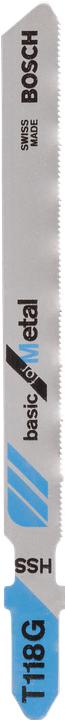Produktbild Bosch Zubehör Stichsägeblatt HSS, T 118 G Basic for Metal