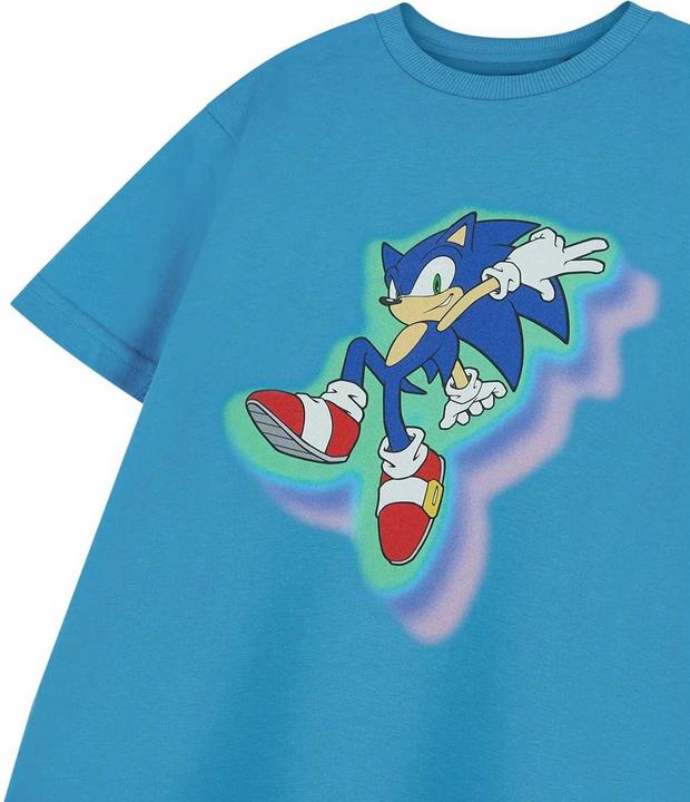 Produktbild Sonic The Hedgehog Glow Trio TShirt Jungen kurzärmlig (140)